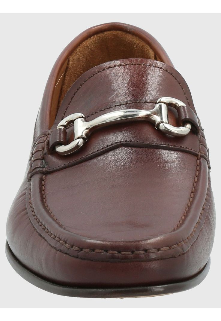 Mocasín Cuero Hombre Spello Café Oscuro-3