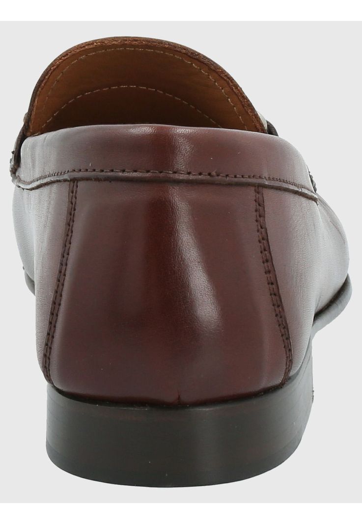 Mocasín Cuero Hombre Spello Café Oscuro-6
