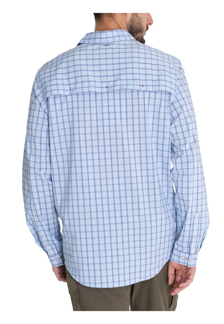 Camisa UPF Azul Atacama Hombre -6