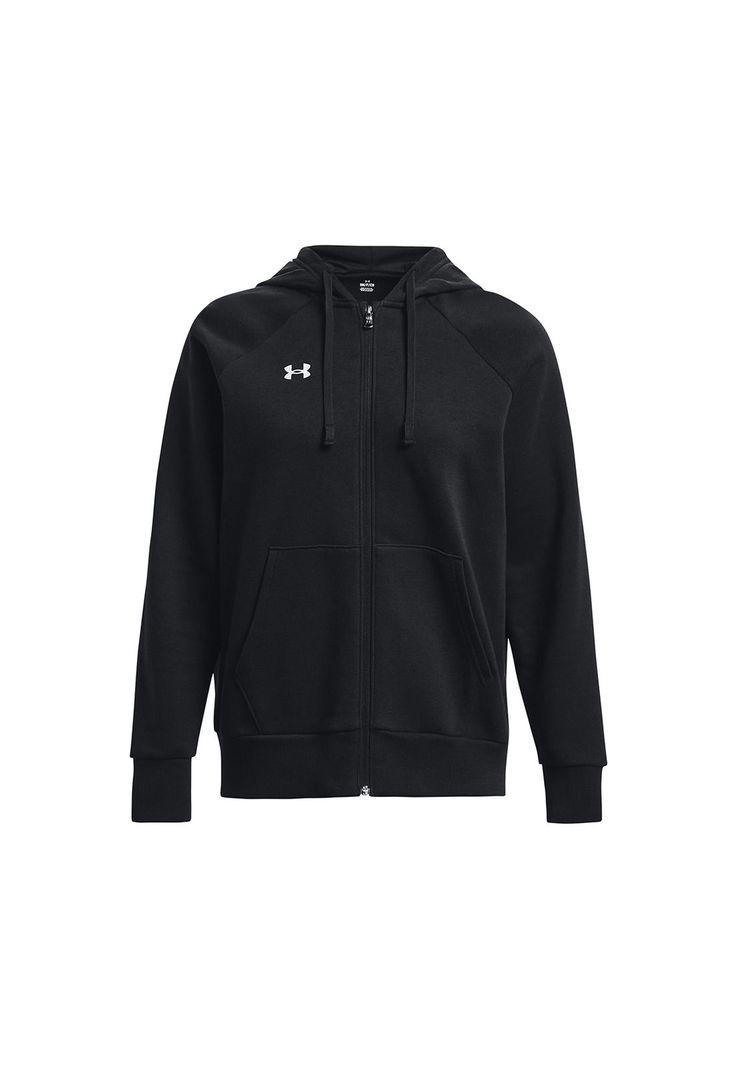 Polerón UA Rival Fleece Negro para mujer-0