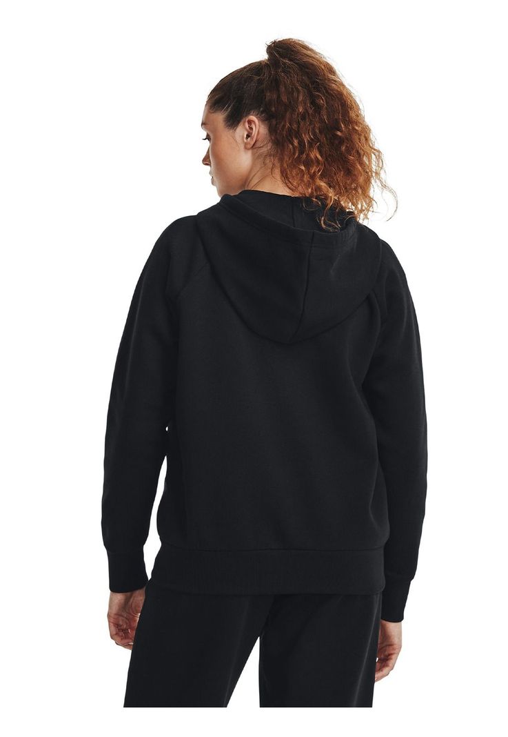 Polerón UA Rival Fleece Negro para mujer-4