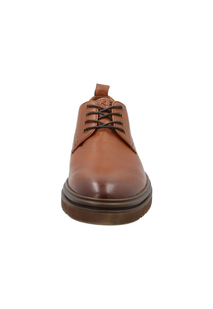 Zapato Cuero Hombre Alkun II Café-3