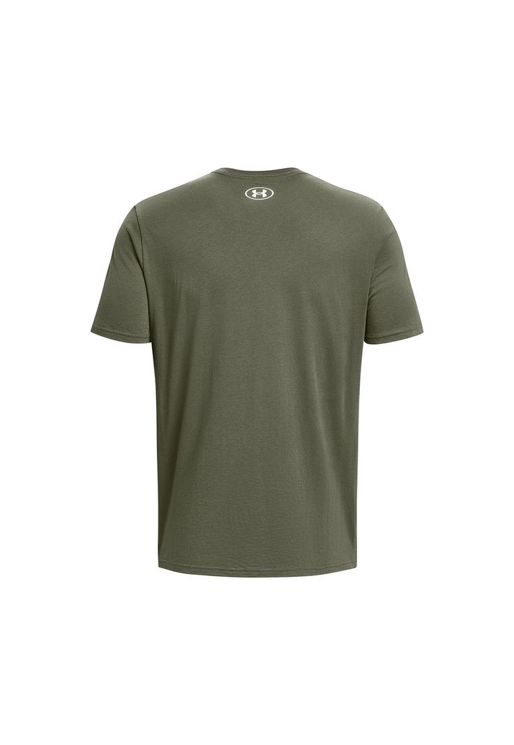 Polera Manga Corta UA para Hombre Verde-1