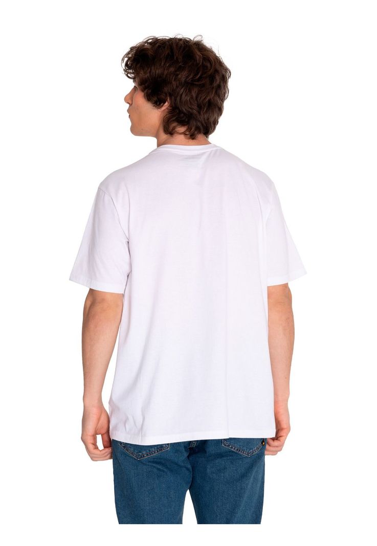 Polera Manga Corta Hombre Hs Traditi Graph11 Blanco-3