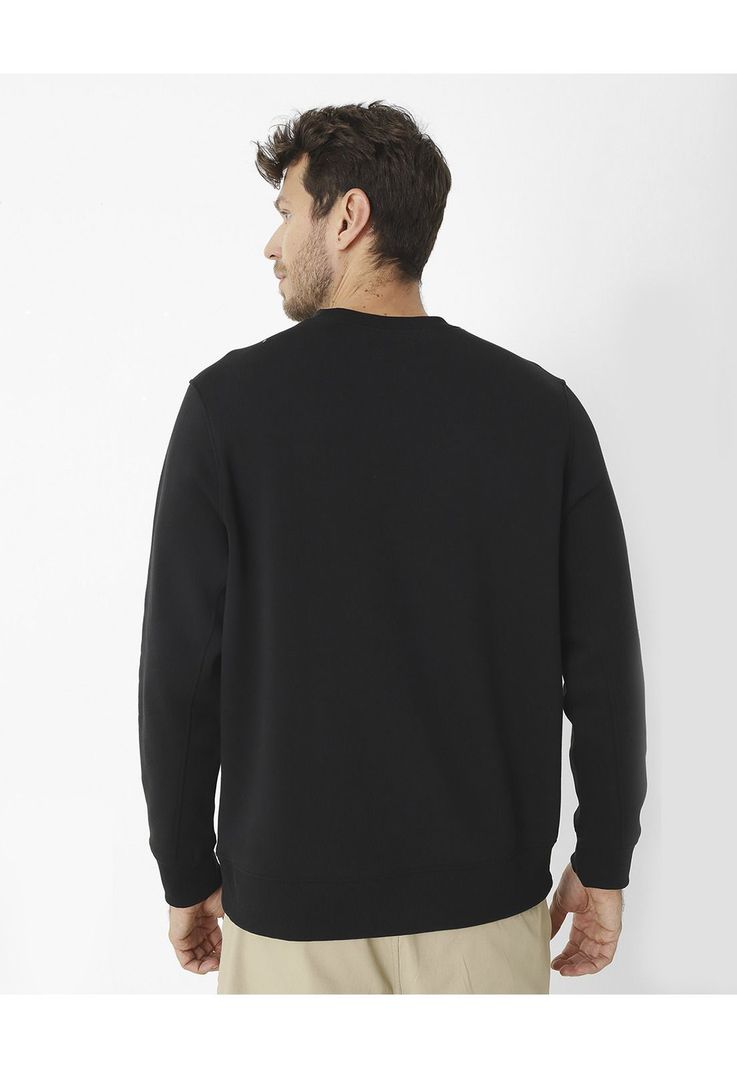 Polerón Caterpillar Logo Cre Negro Unisex-4