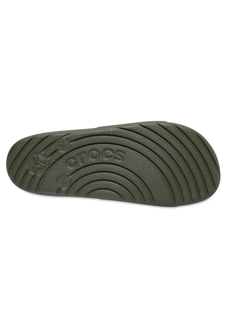 Sandalia Hombre Slide Verde-5
