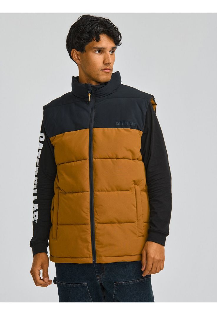 Chaqueta Sin Manga Hombre Arctic Zone Vest Café-0