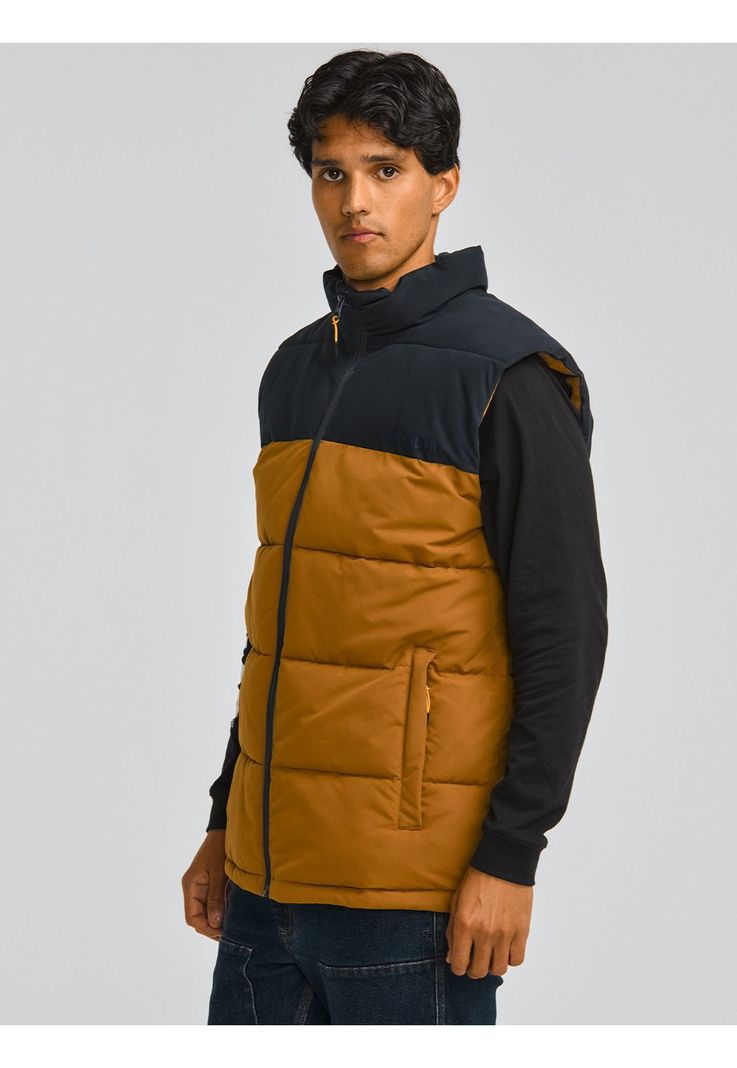 Chaqueta Sin Manga Hombre Arctic Zone Vest Café-1