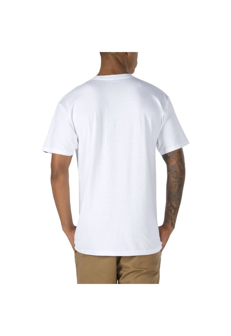 Polera M/C Hombre MN LEFT CHEST LOGO TEE Blanca-1