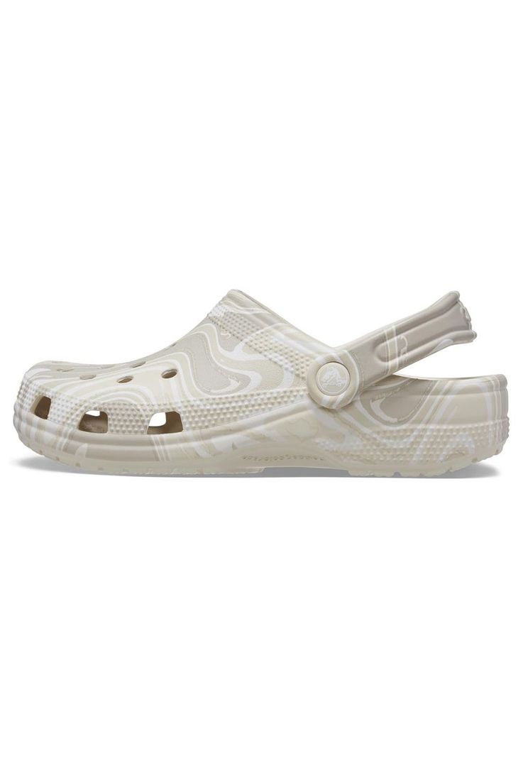 Zueco Mujer Cls Swirl Dye Clog Beige-1