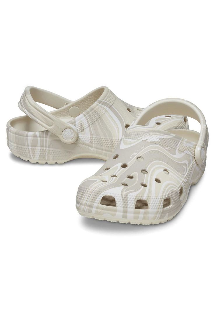 Zueco Mujer Cls Swirl Dye Clog Beige-3