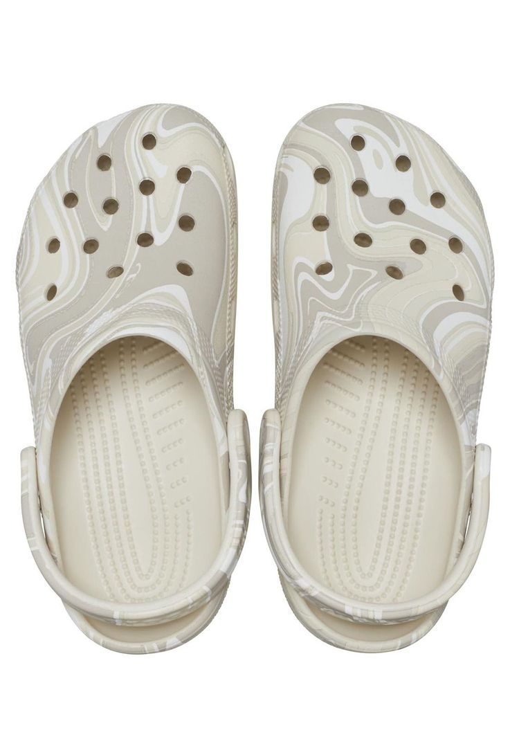 Zueco Mujer Cls Swirl Dye Clog Beige-4