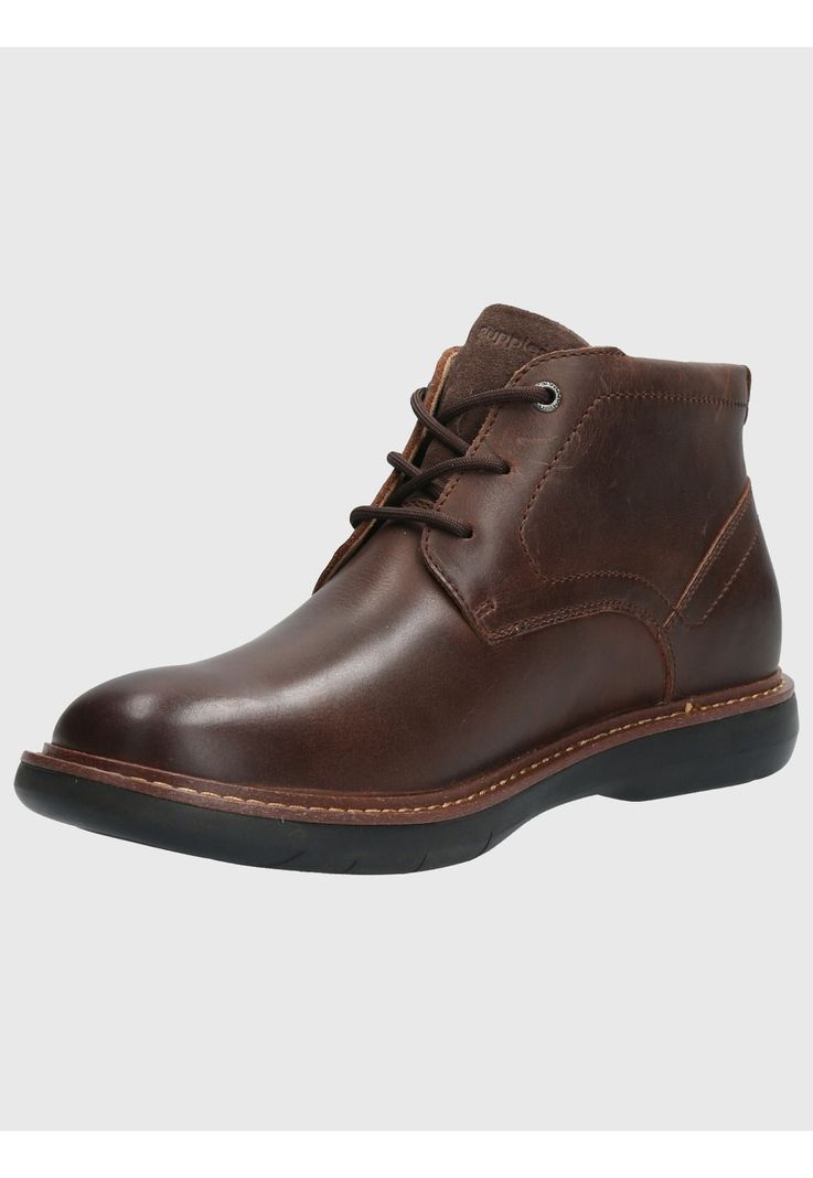 Botin Cuero Hombre Moines Café-4