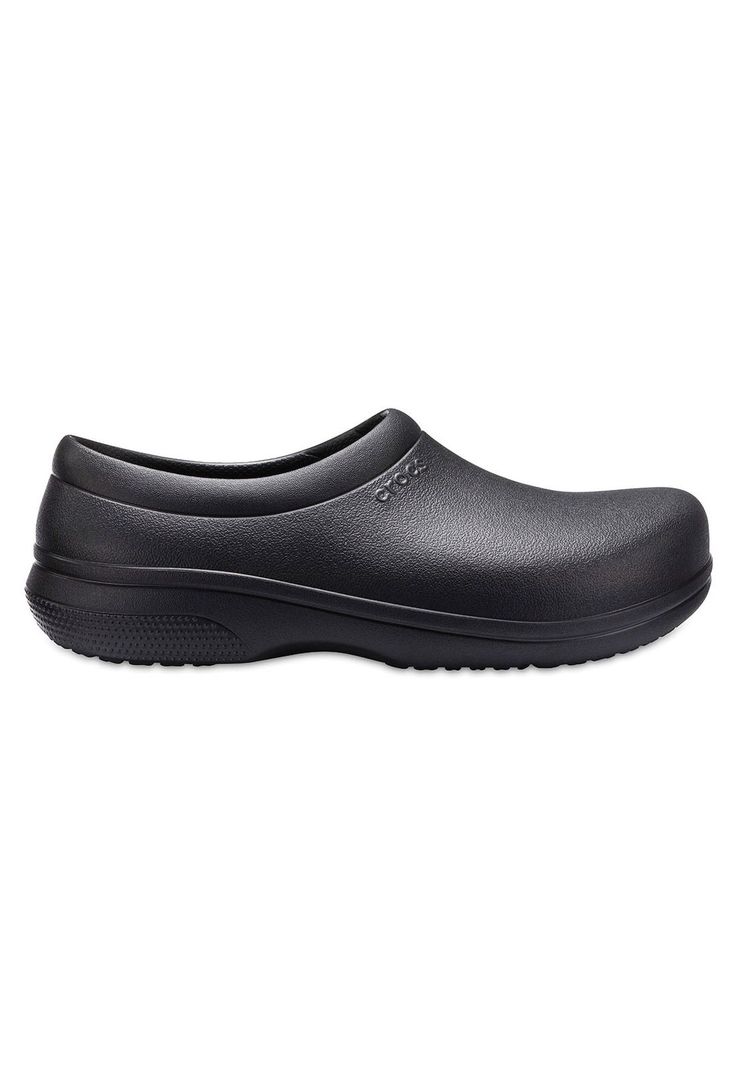 Zueco Crocs Hombre On The Clock Slip On Negro-0