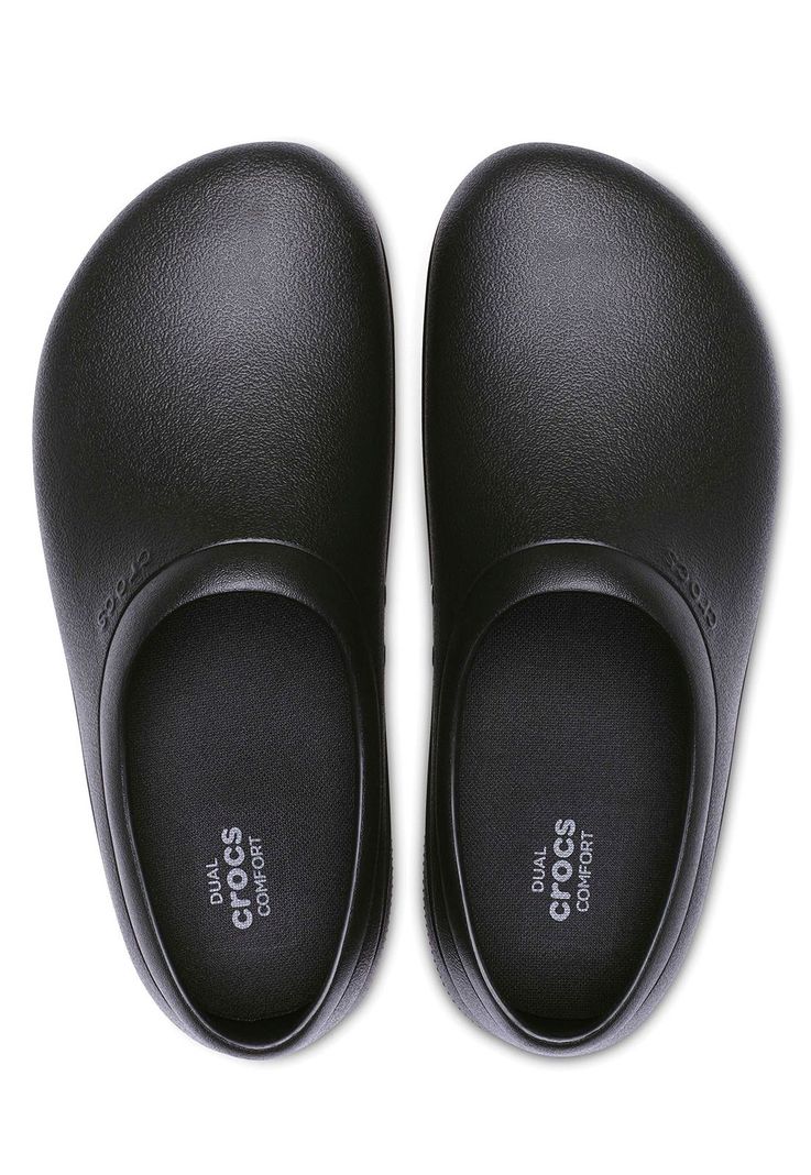 Zueco Crocs Hombre On The Clock Slip On Negro-3