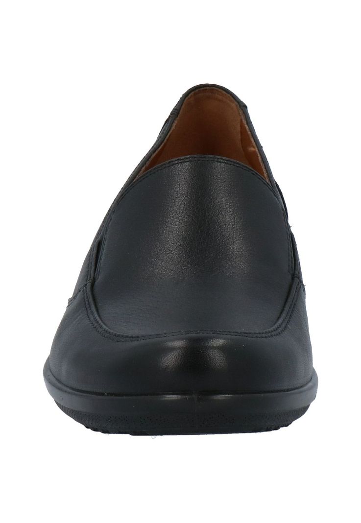 Slip On Cuero Mujer Kala Slip On Negro-2