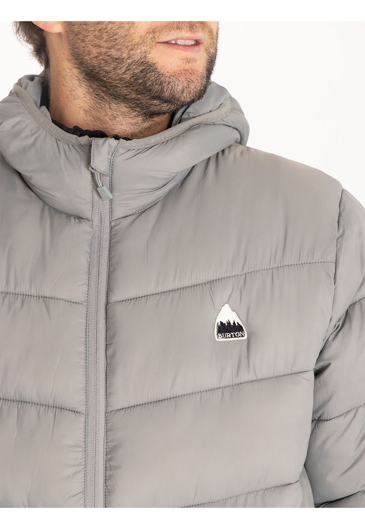 Parka Impermeable Hombre Gris-5