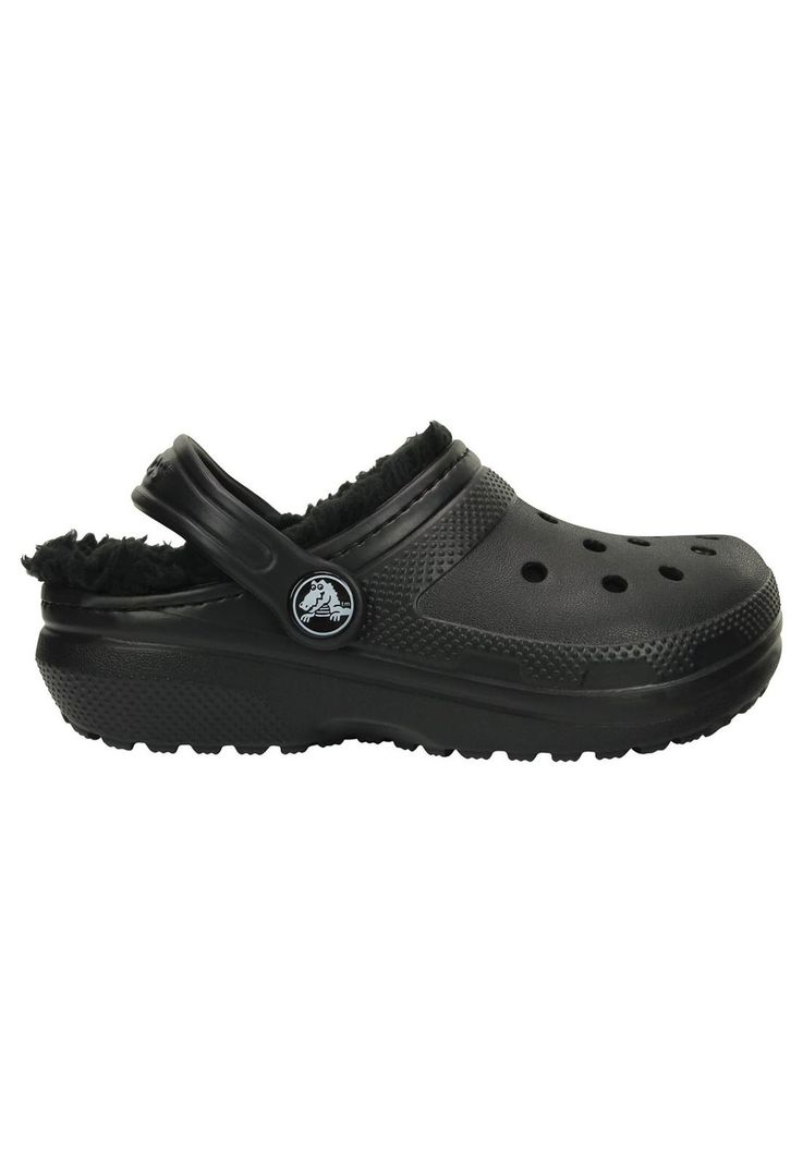 Zueco Niño Classic Lined Clog K Negro-0