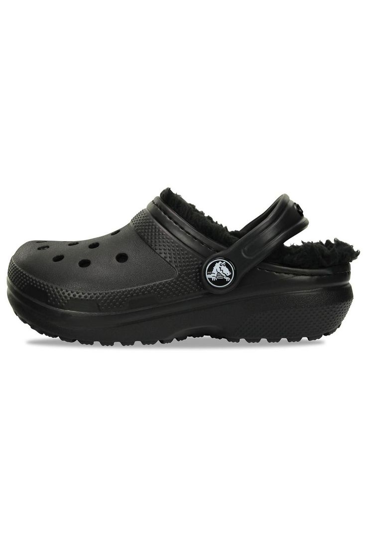 Zueco Niño Classic Lined Clog K Negro-1