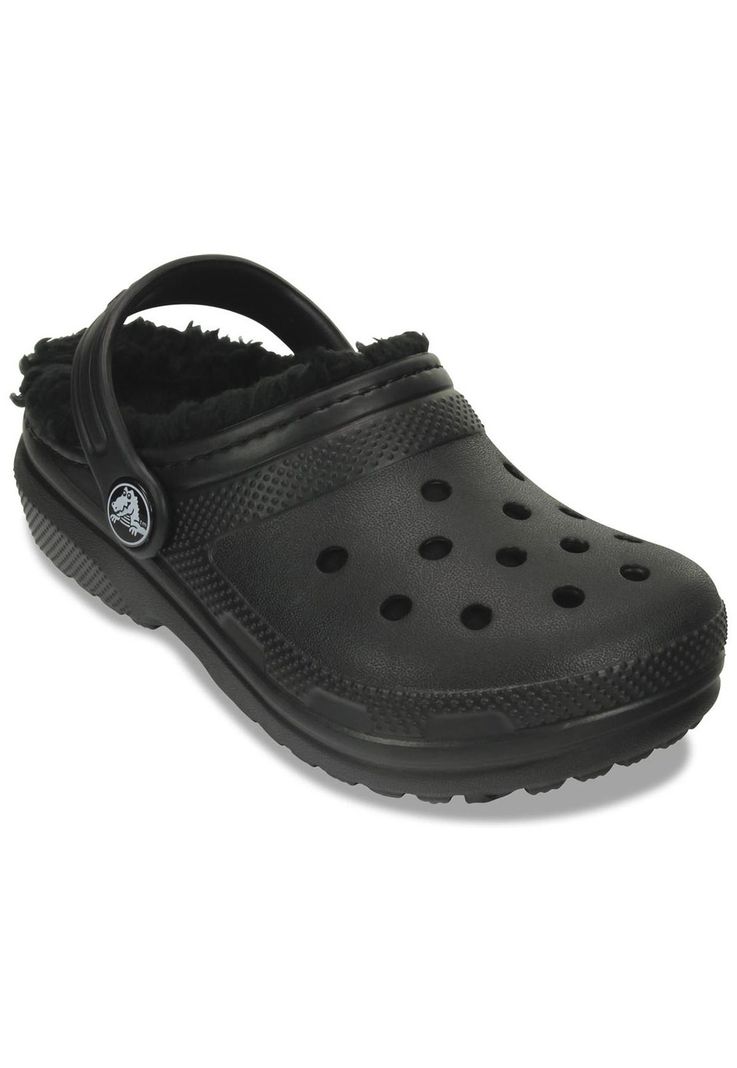 Zueco Niño Classic Lined Clog K Negro-6