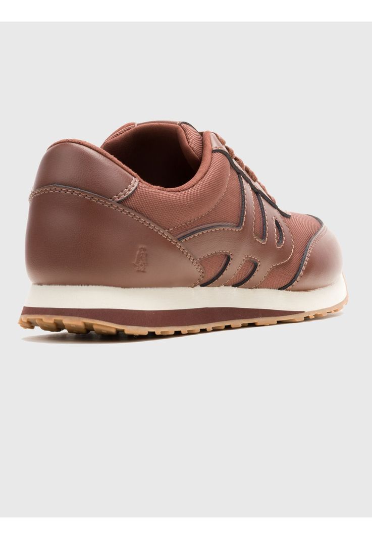 Zapatilla Cuero Hombre Seventy8 Café-3