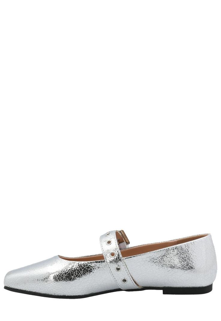 Ballerina Chelsea Mujer Plateado-5