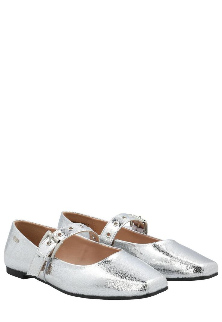 Ballerina Chelsea Mujer Plateado-8