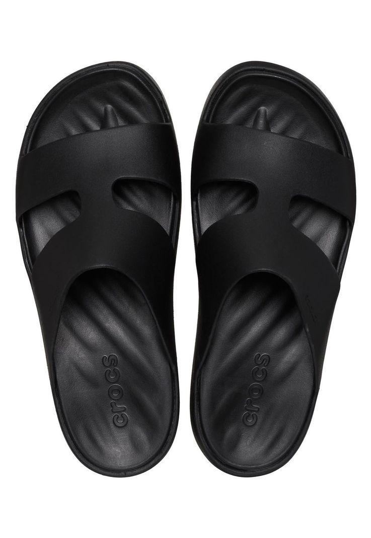 Sandalia Crocs Mujer Getaway Pltr H-Strap Negro-4