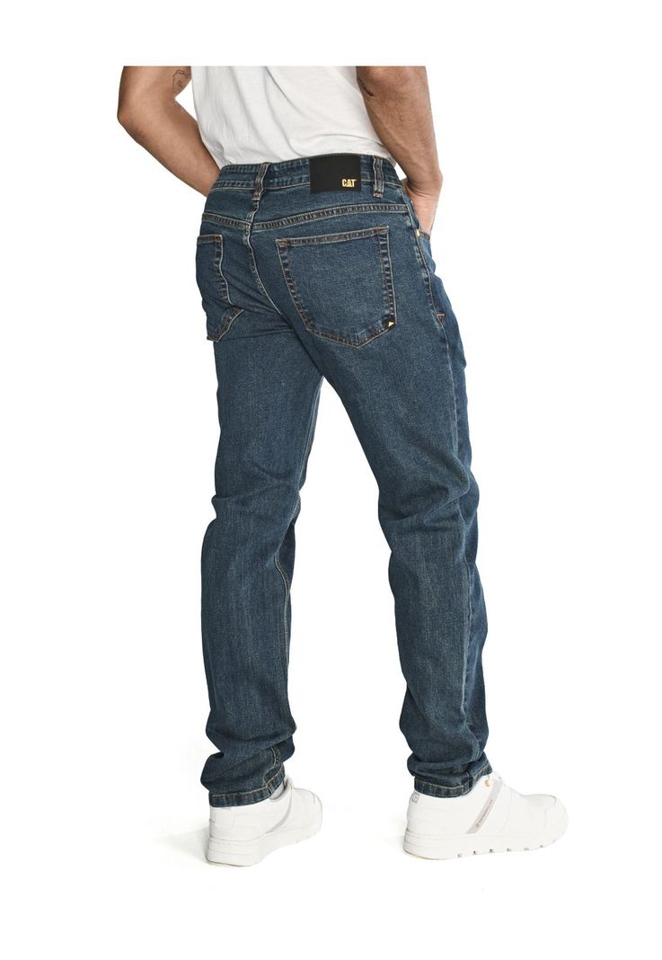 Jeans Triblend Stretch Dens Azul Hombre-7