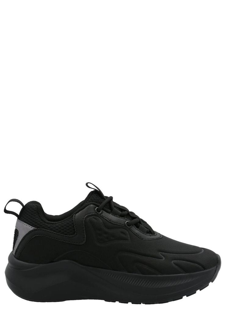 Zapatilla Barnet Mujer Negro-1