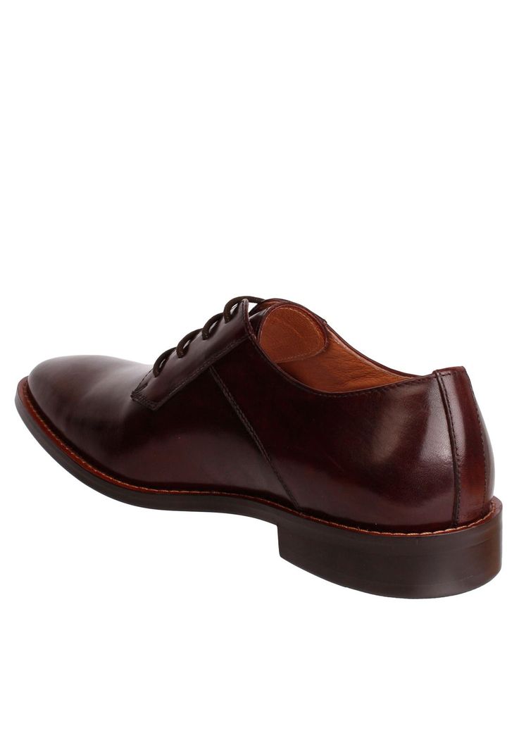 Zapato Cuero Hombre Blues Burdeo-4