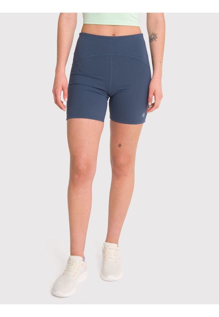 Short deportivo Mujer Nora Azul-1