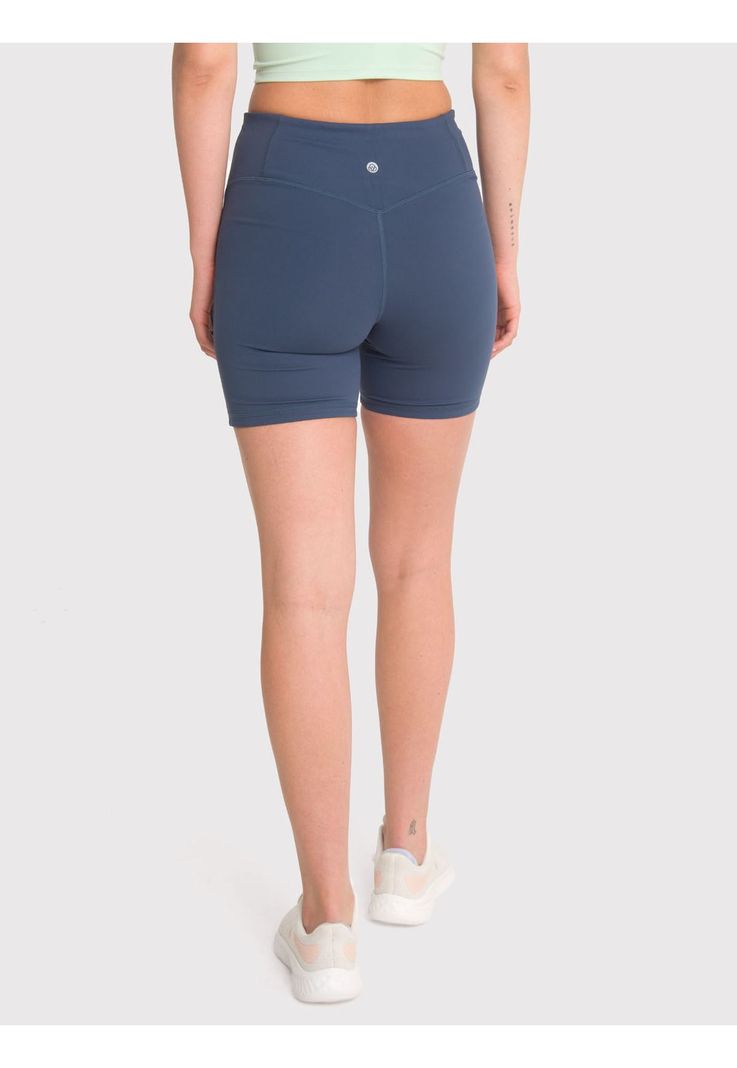 Short deportivo Mujer Nora Azul-4