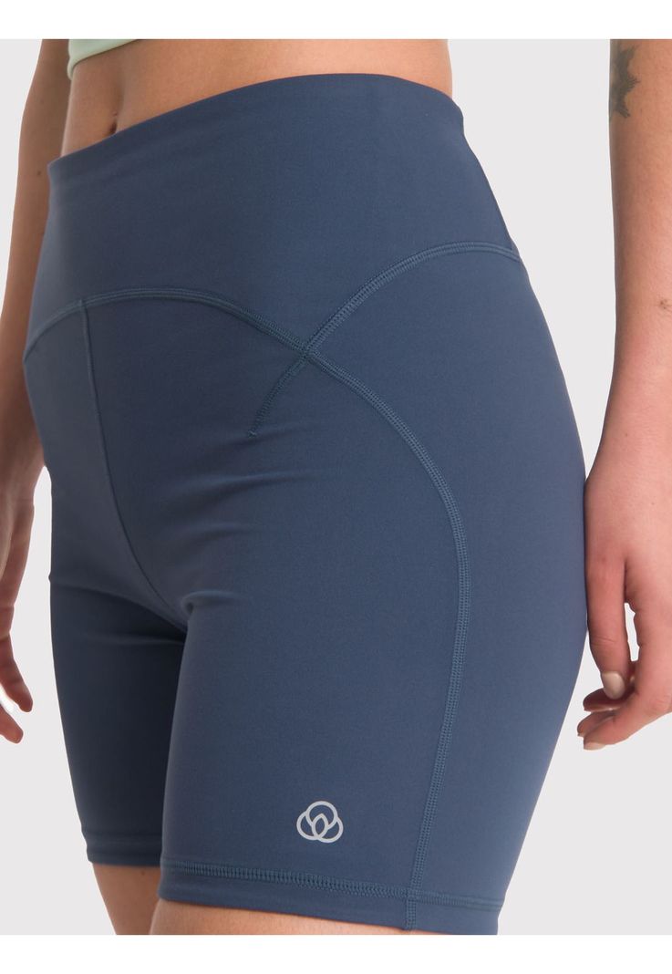 Short deportivo Mujer Nora Azul-5