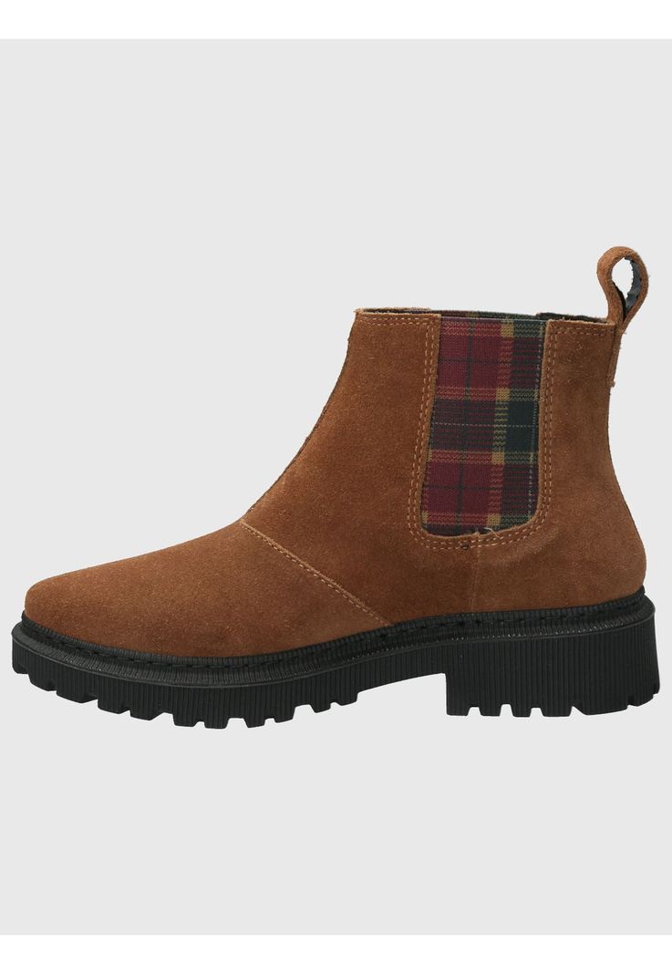 Botin Cuero Mujer Lacock Café-5