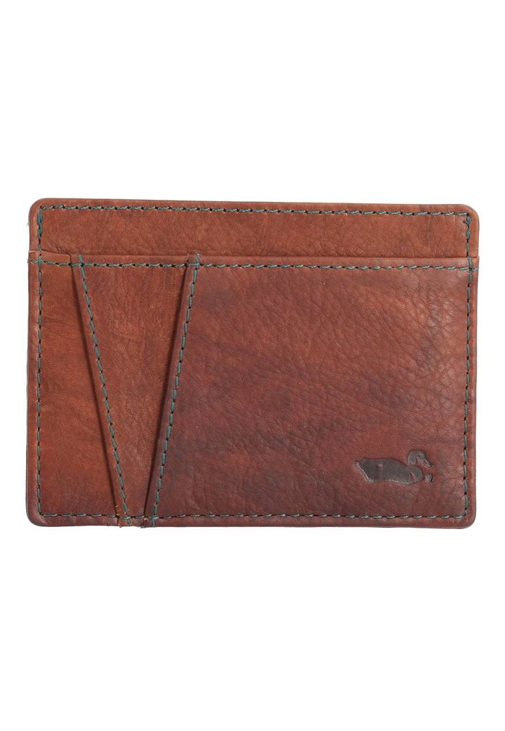Tarjetero Cuero Unisex Aq Sea Cardhold Café-0