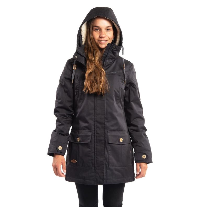 Chaqueta Mujer Pockets Negro