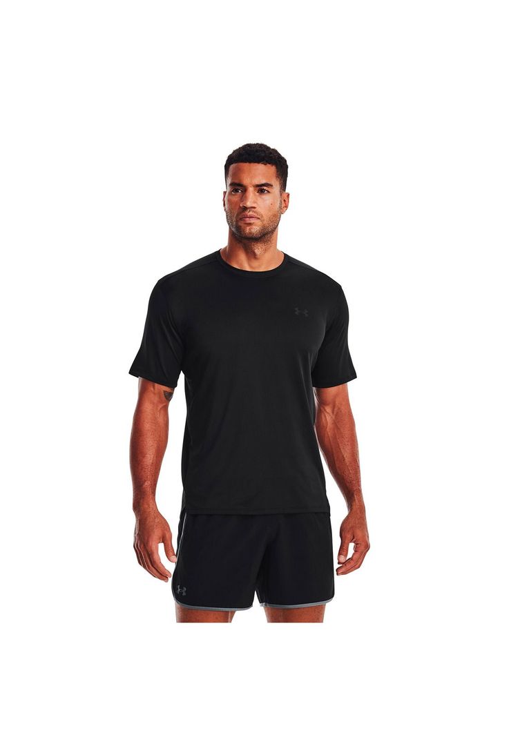 Polera UA Tech Vent hombre Negro-3