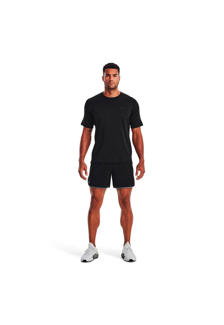 Polera UA Tech Vent hombre Negro-5