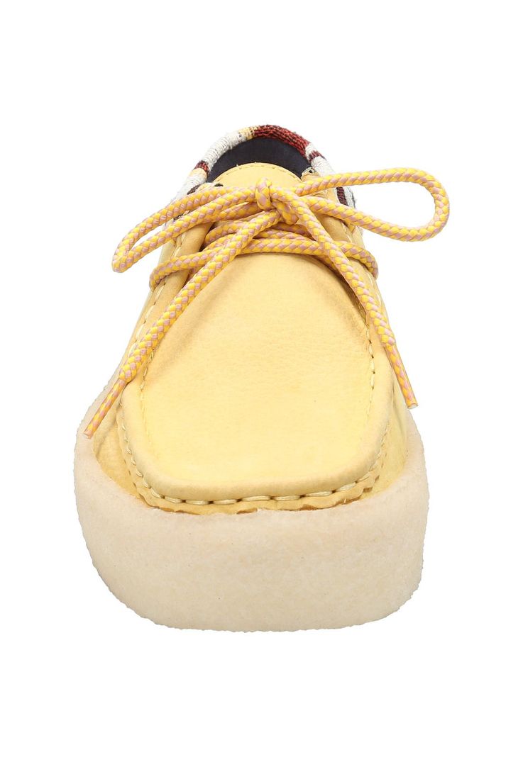 Zapato Cuero Mujer Recife Low Amarillo-3