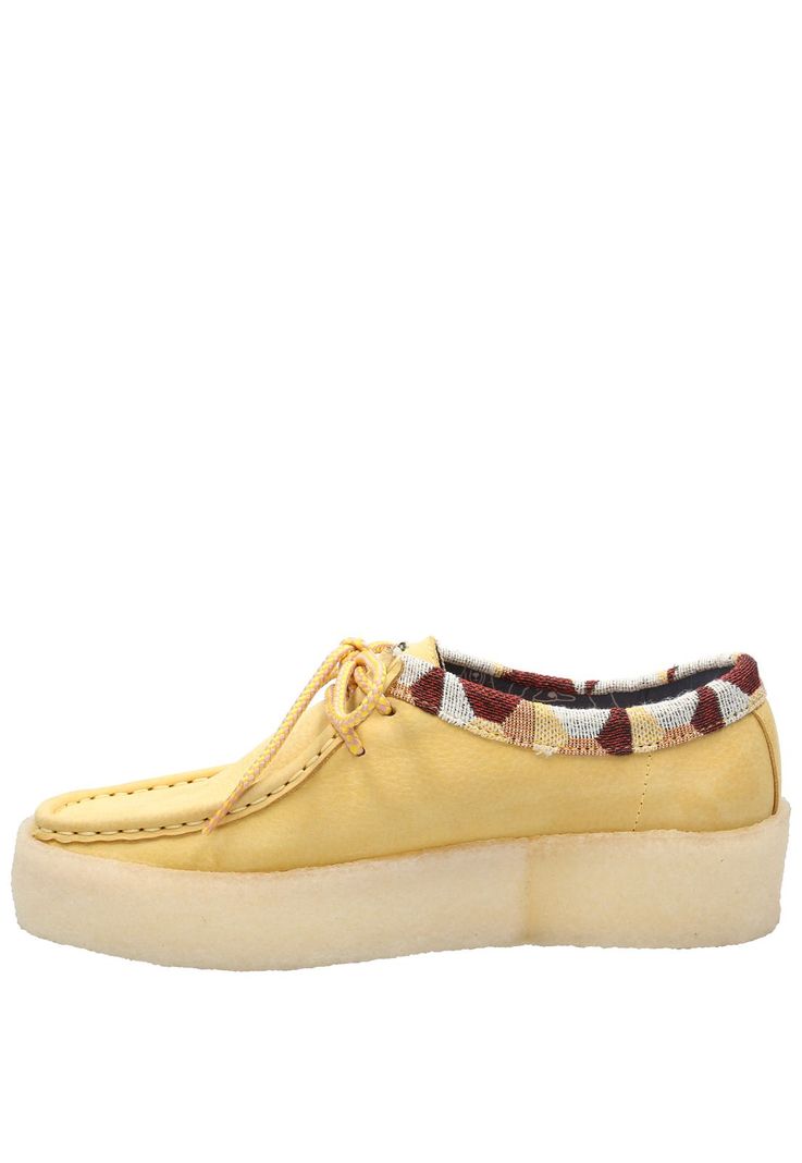Zapato Cuero Mujer Recife Low Amarillo-5