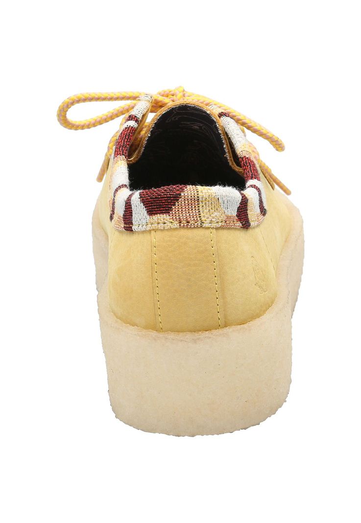 Zapato Cuero Mujer Recife Low Amarillo-6