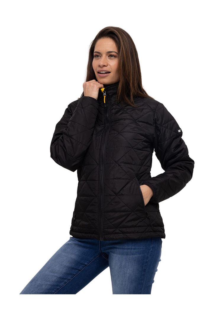 Chaqueta W Mediumweight Insul Negro Mujer-1