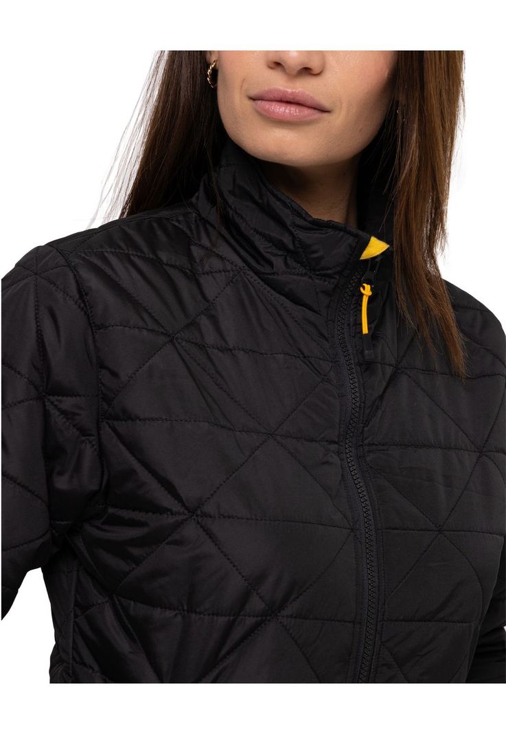Chaqueta W Mediumweight Insul Negro Mujer-3
