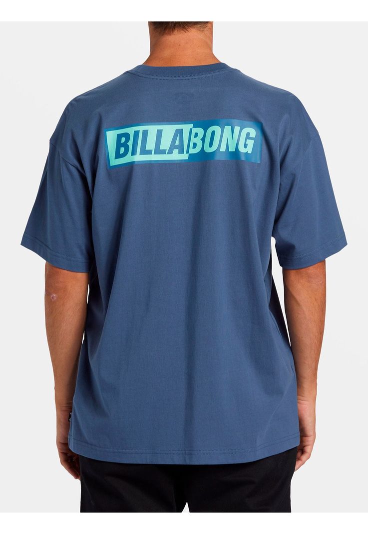 Polera Manga Corta Hombre Nightmare Azul-5