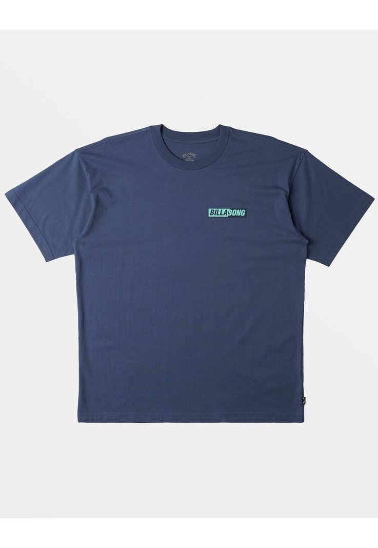 Polera Manga Corta Hombre Nightmare Azul-6