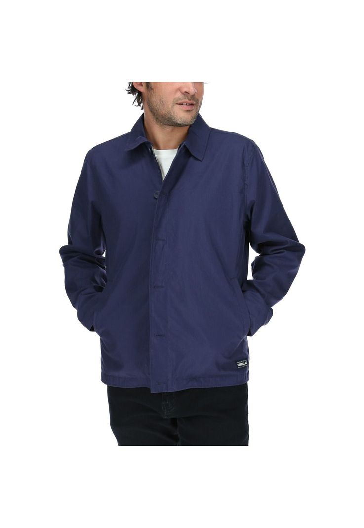 Chaqueta Hombre Short Field Jacket Azul-0