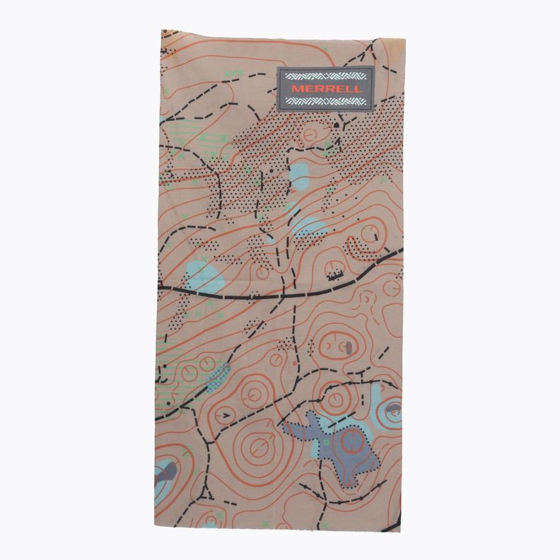 Cuello Unisex Maumeelight Neck Gaiter Map Crema