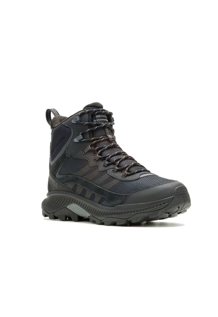 Botín imperm Hombre Speed Strk 2 Ther WP Negro-1