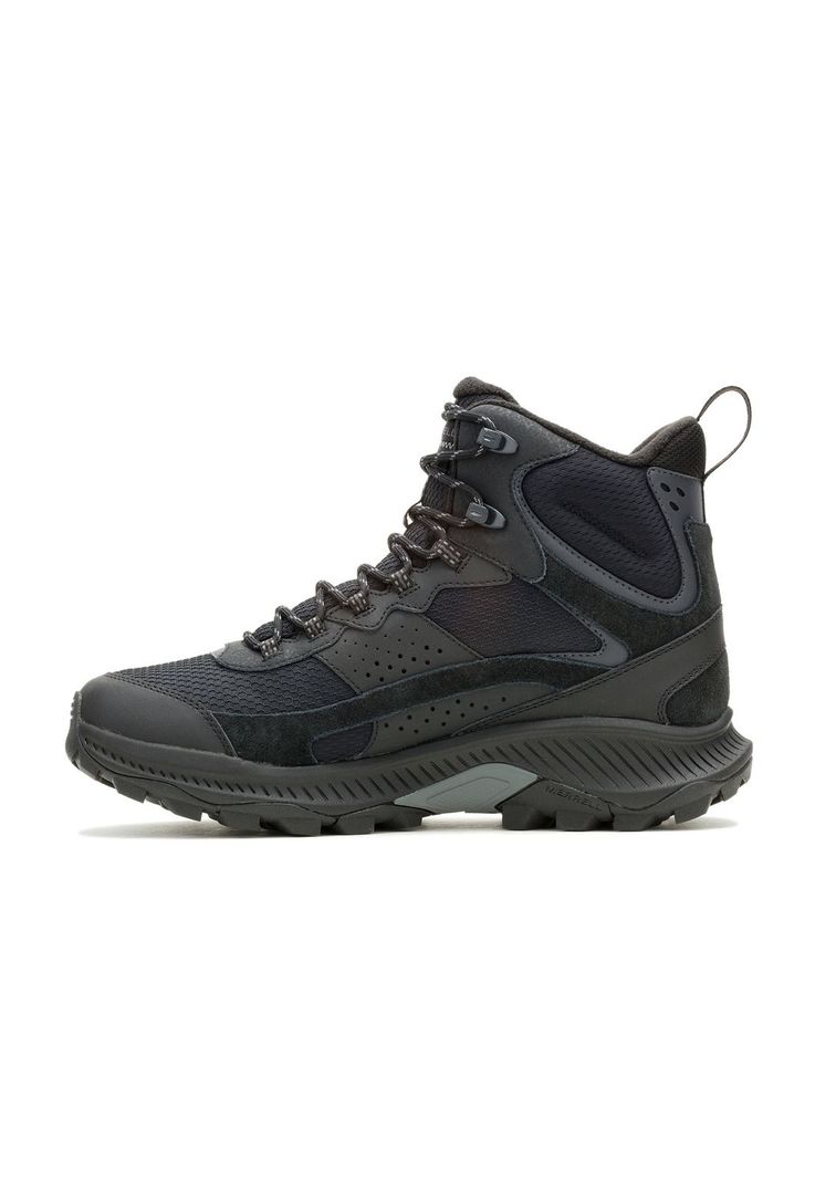 Botín imperm Hombre Speed Strk 2 Ther WP Negro-3